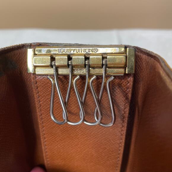 Louis Vuitton Matellier Authentic Vintage Rare 1987 Key Holder LV coated canvas - Picture 9 of 13